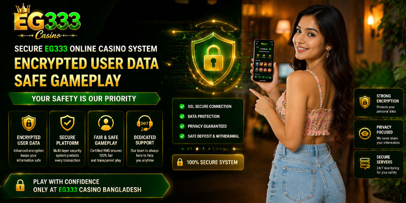 secure eg333 online casino system encrypted user data safe gameplay
